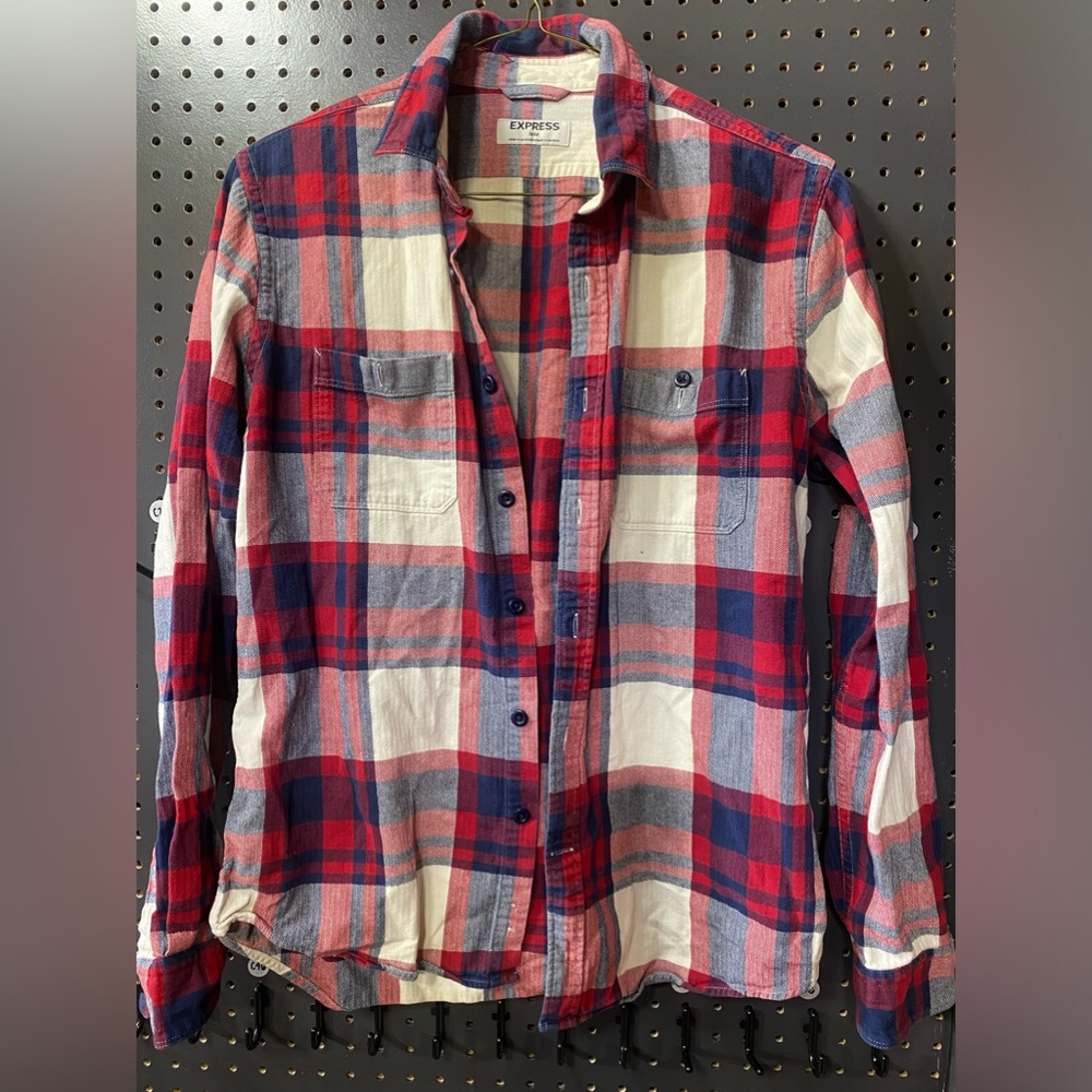 Express men’s button down medium used shirt